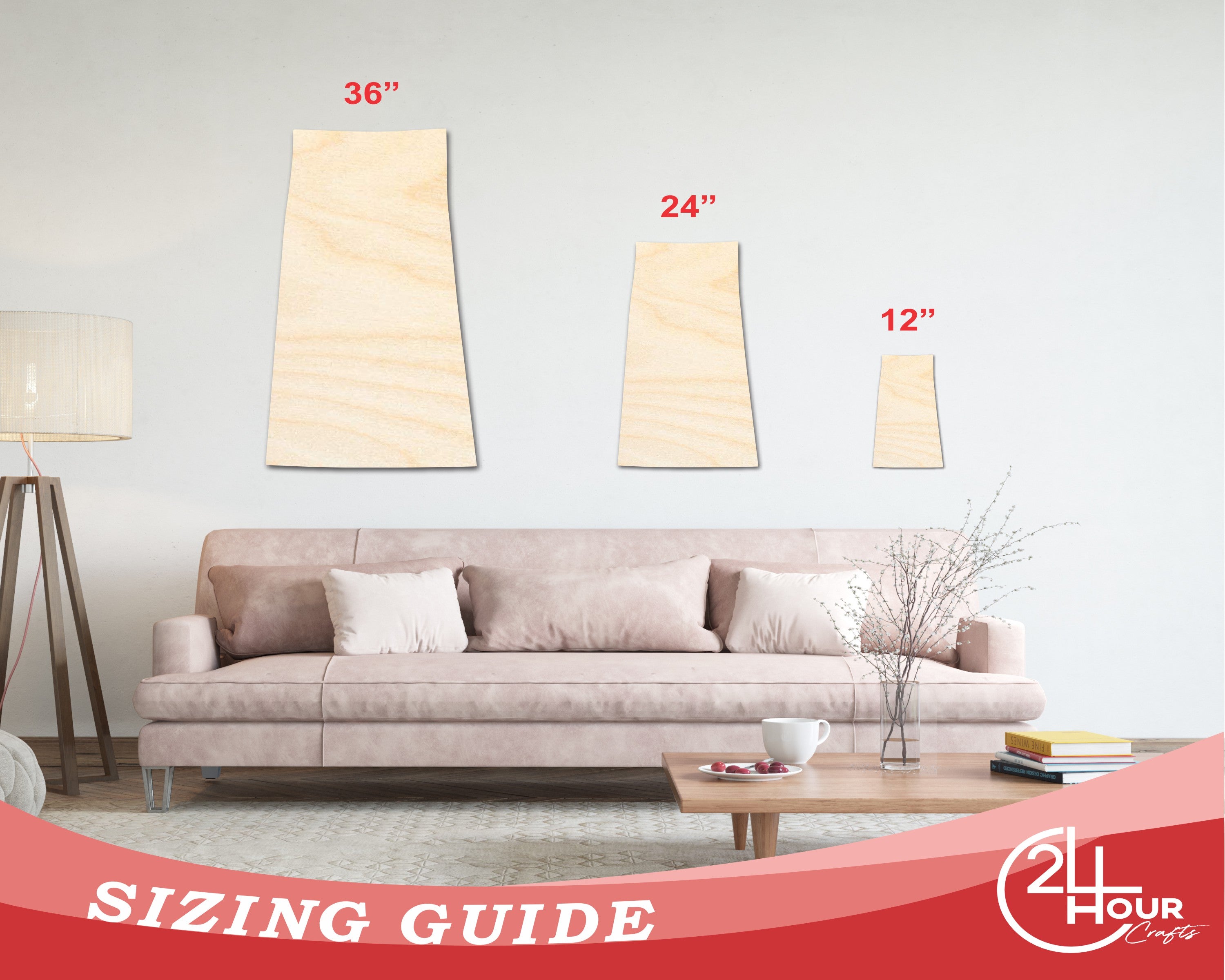 Unfinished Wood Saskatchewan Shape - Canadian Province Craft - up to 46" DIY