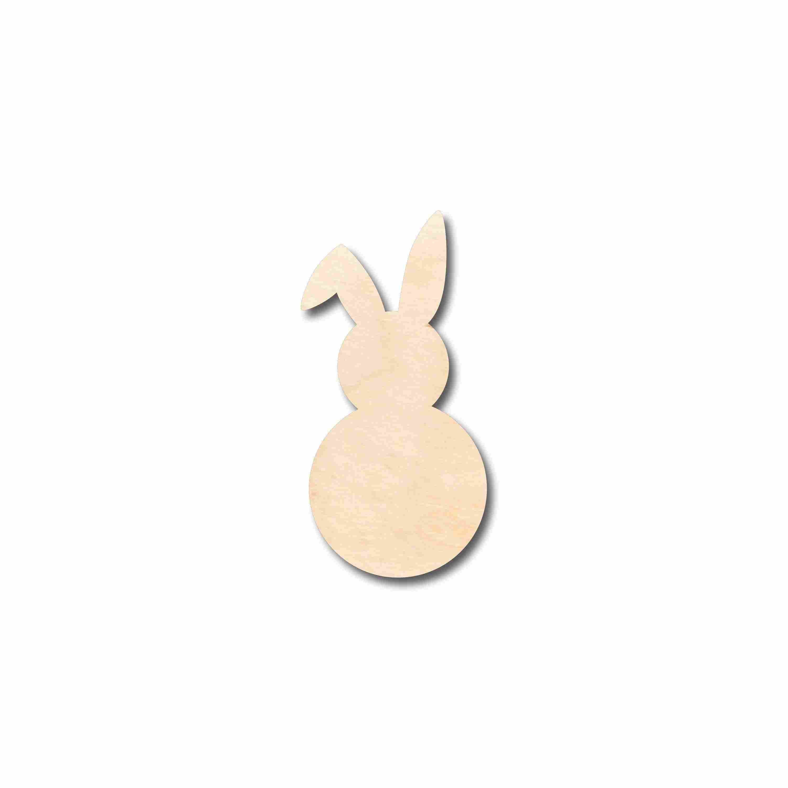 Unfinished Wood Easter Bunny Silhouette - Craft- up to 46" DIY
