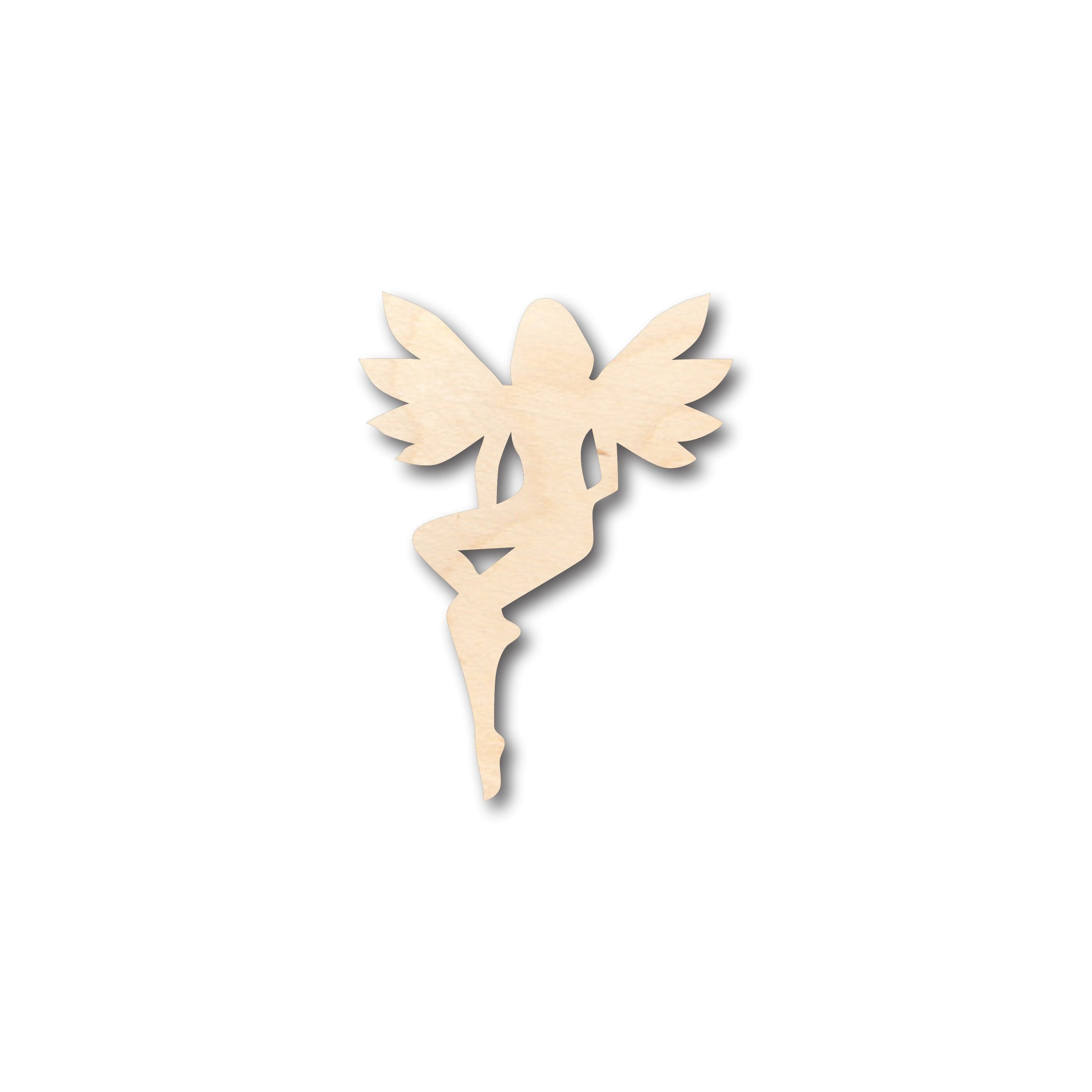 Unfinished Wood Fairy Shape - Craft - up to 46" DIY
