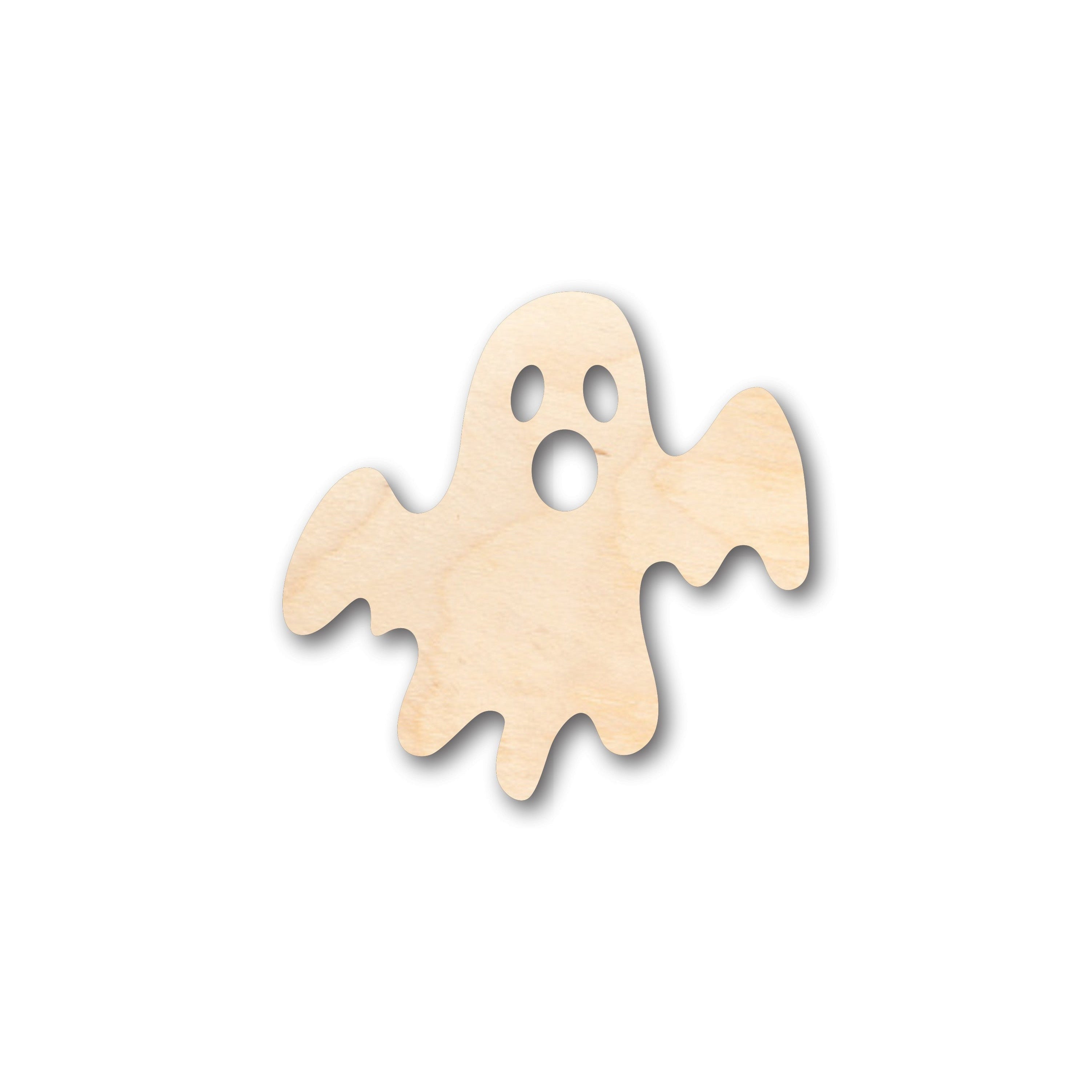 Unfinished Wood Halloween Ghost Shape - Craft - up to 46" DIY