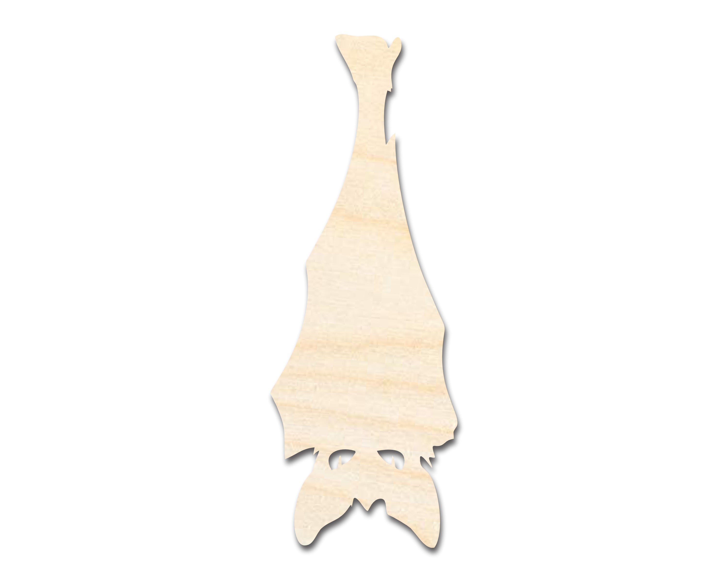 Unfinished Wood Hanging Bat Shape - Craft - up to 46"