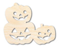 Unfinished Wood Pumpkin Stack Shape - Craft - up to 46"