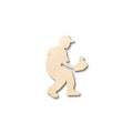 Unfinished Wood Baseball Catch Shape - Craft - up to 46" DIY