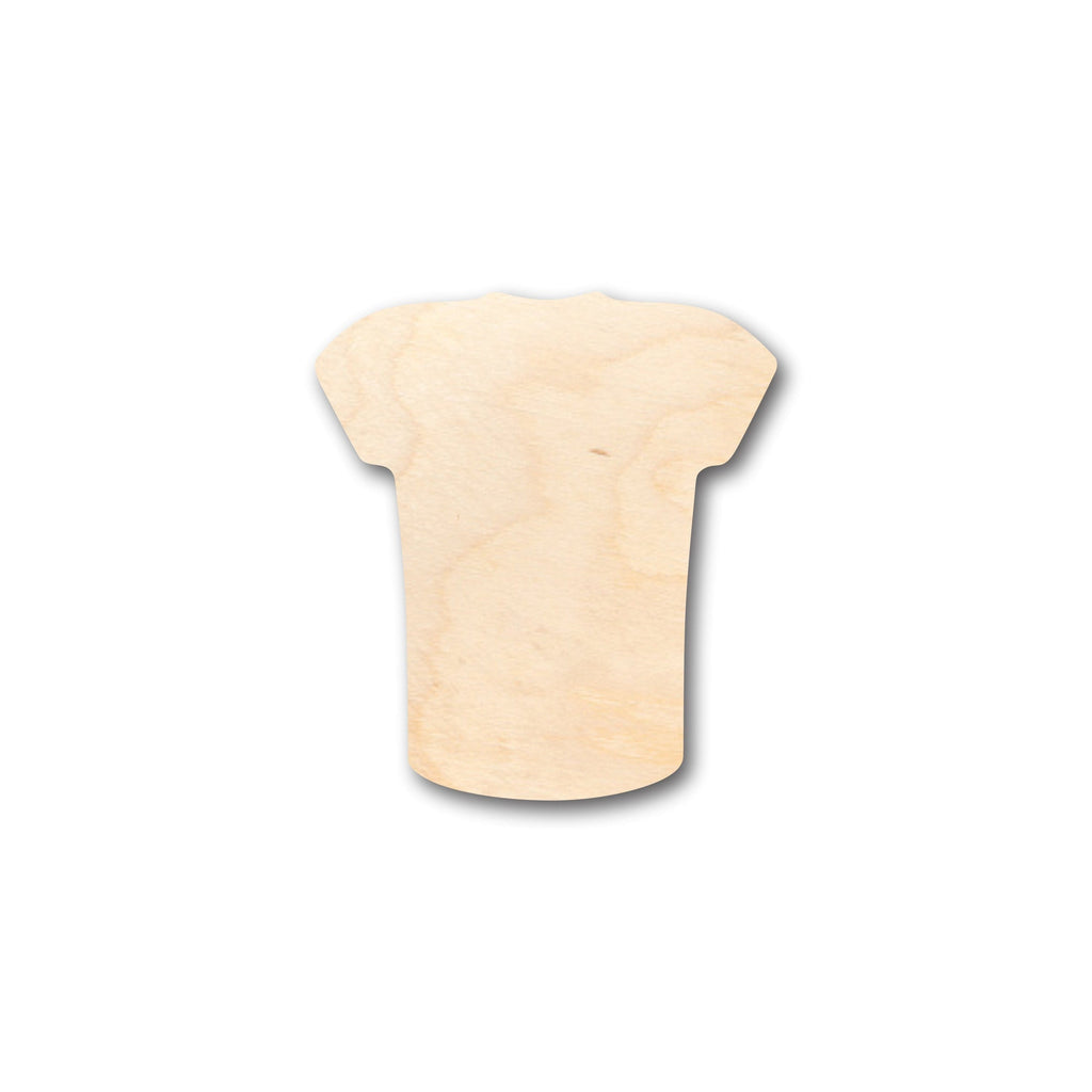 Unfinished Wood Blank Football Jersey Shape - Craft - up to 46" DIY