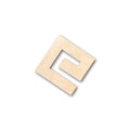 Unfinished Wood Greek Key Symbol Shape - Craft - up to 46" DIY