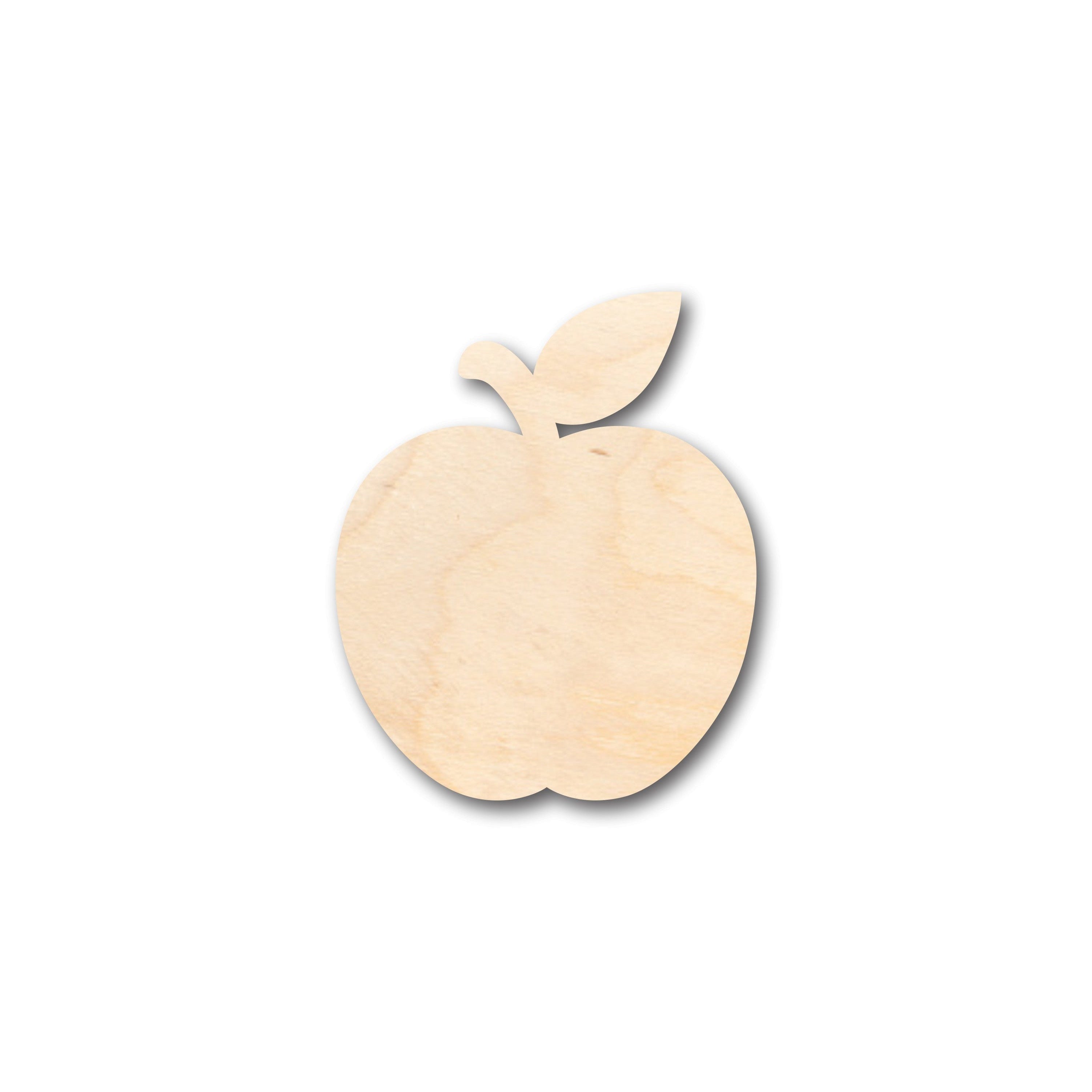 Unfinished Wood Peach Shape - Craft - up to 46" DIY