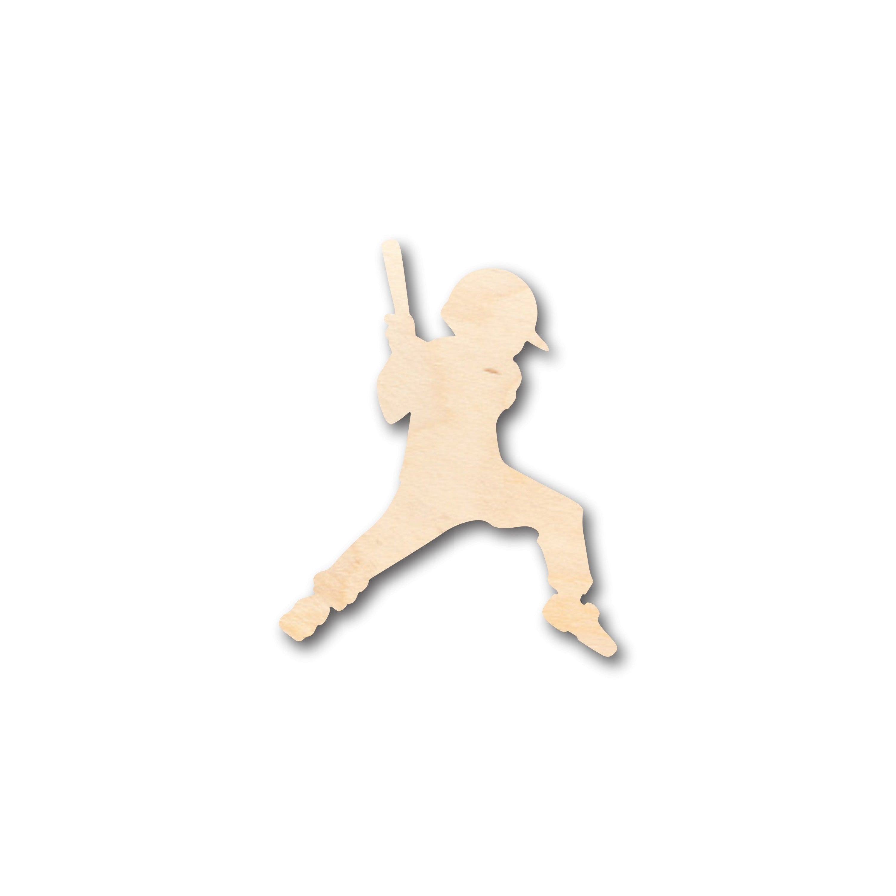 Unfinished Wood Youth Baseball Shape - Craft - up to 46" DIY