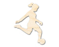 Unfinished Wood Soccer Player Silhouette | DIY Sports Craft Cutout | up to 46" DIY