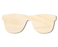 Unfinished Wood Sunglasses Silhouette | DIY Summer Craft Cutout | up to 46" DIY