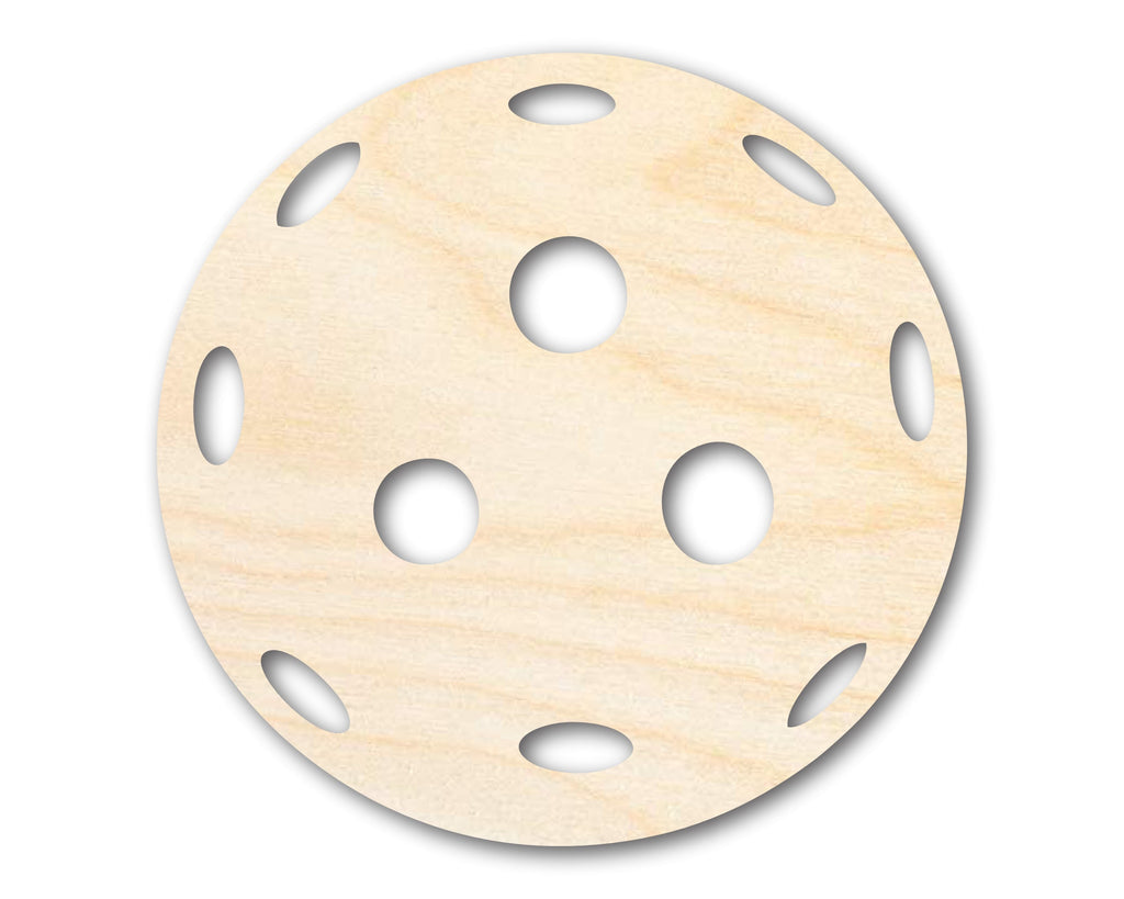 Unfinished Pickleball Ball Shape | DIY Craft Cutout | up to 46" DIY