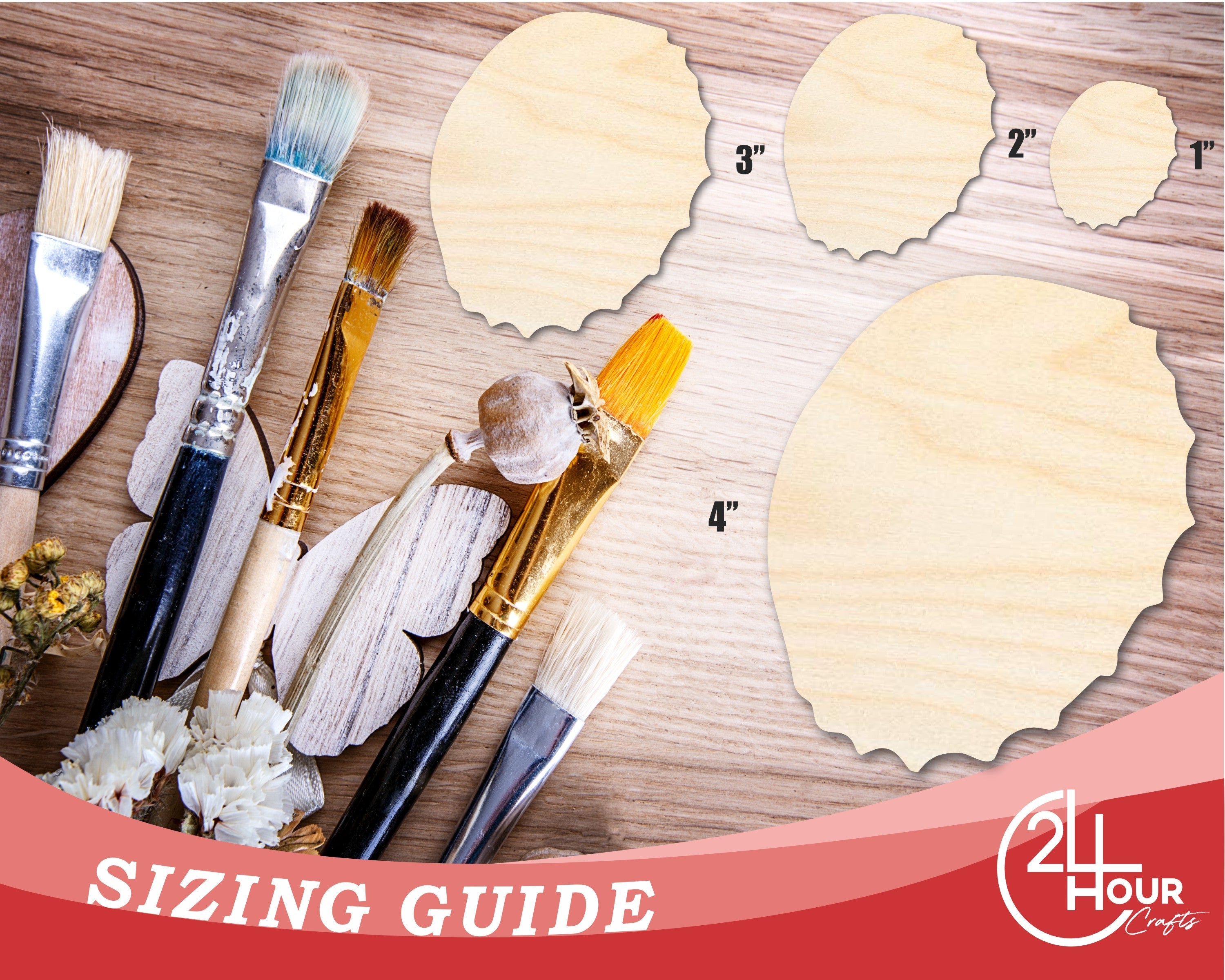 Unfinished Bottle Cap Shape | DIY Craft Cutout | up to 46" DIY