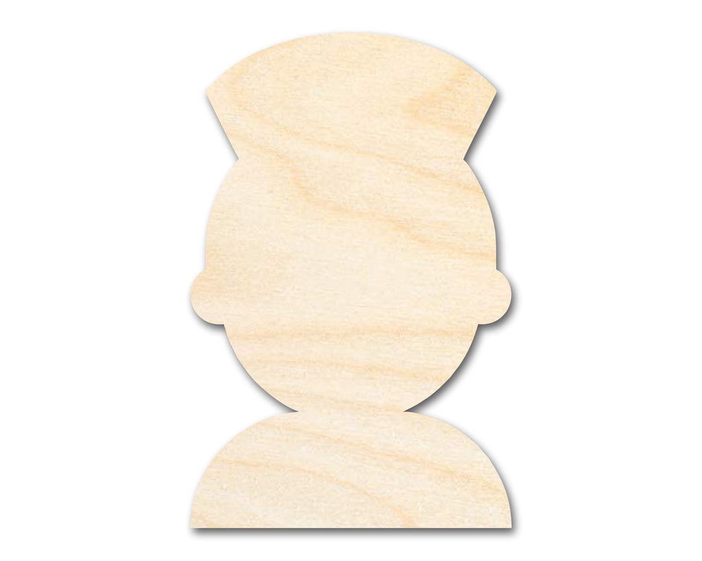 Unfinished Nurse Shape | DIY Craft Cutout | up to 46" DIY