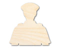 Unfinished Police Officer Shape | DIY Craft Cutout | up to 46" DIY