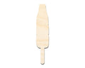 Unfinished Wood Patriotic Popsicle Shape | DIY Craft Cutout | up to 46" DIY