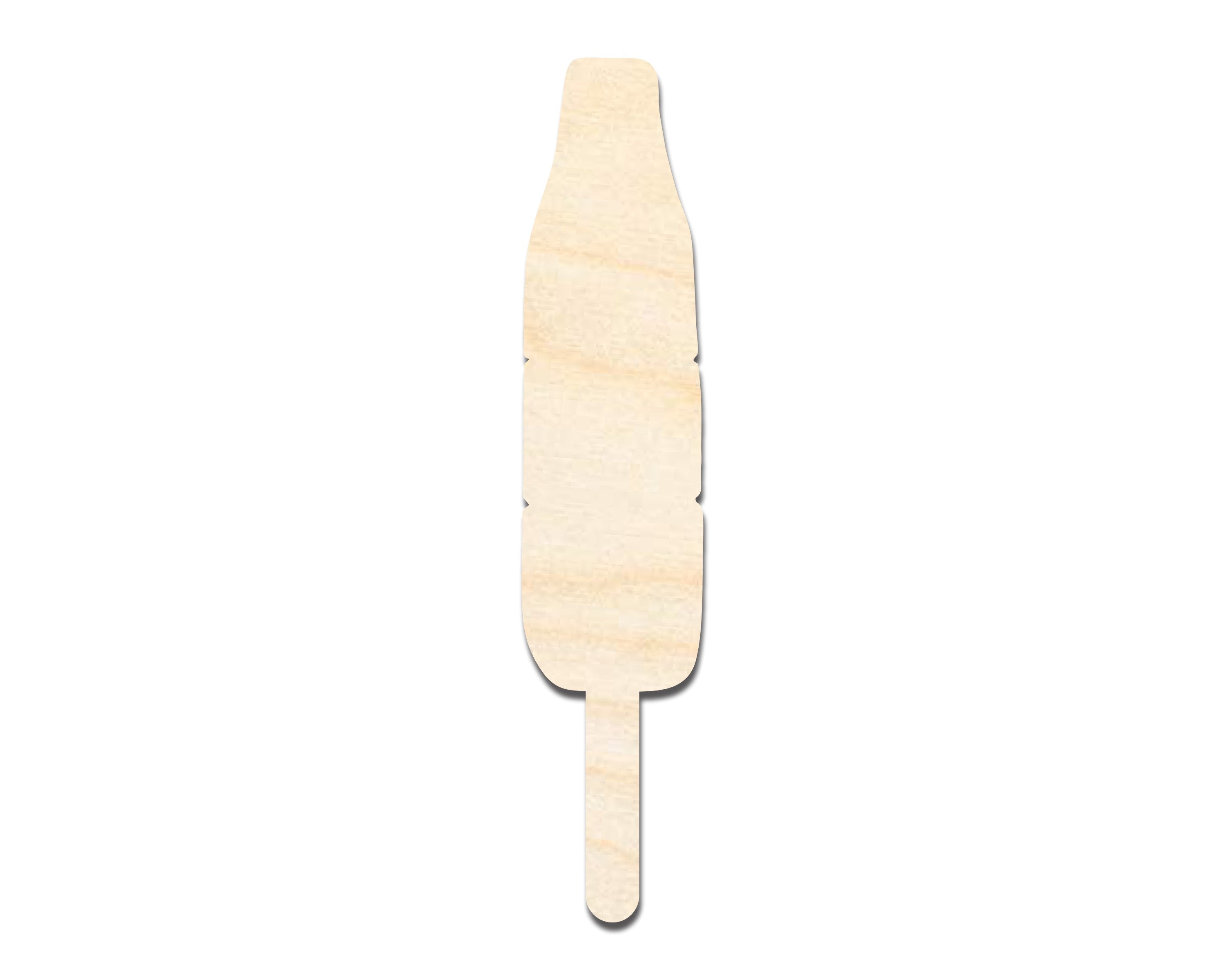 Unfinished Wood Patriotic Popsicle Shape | DIY Craft Cutout | up to 46" DIY