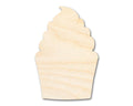 Unfinished Wood Cupcake Shape | DIY Craft Cutout | up to 46" DIY