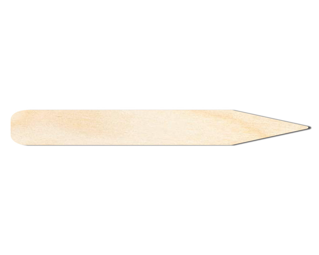 Unfinished Wood Thin Pencil Shape | DIY Craft Cutout | up to 46" DIY