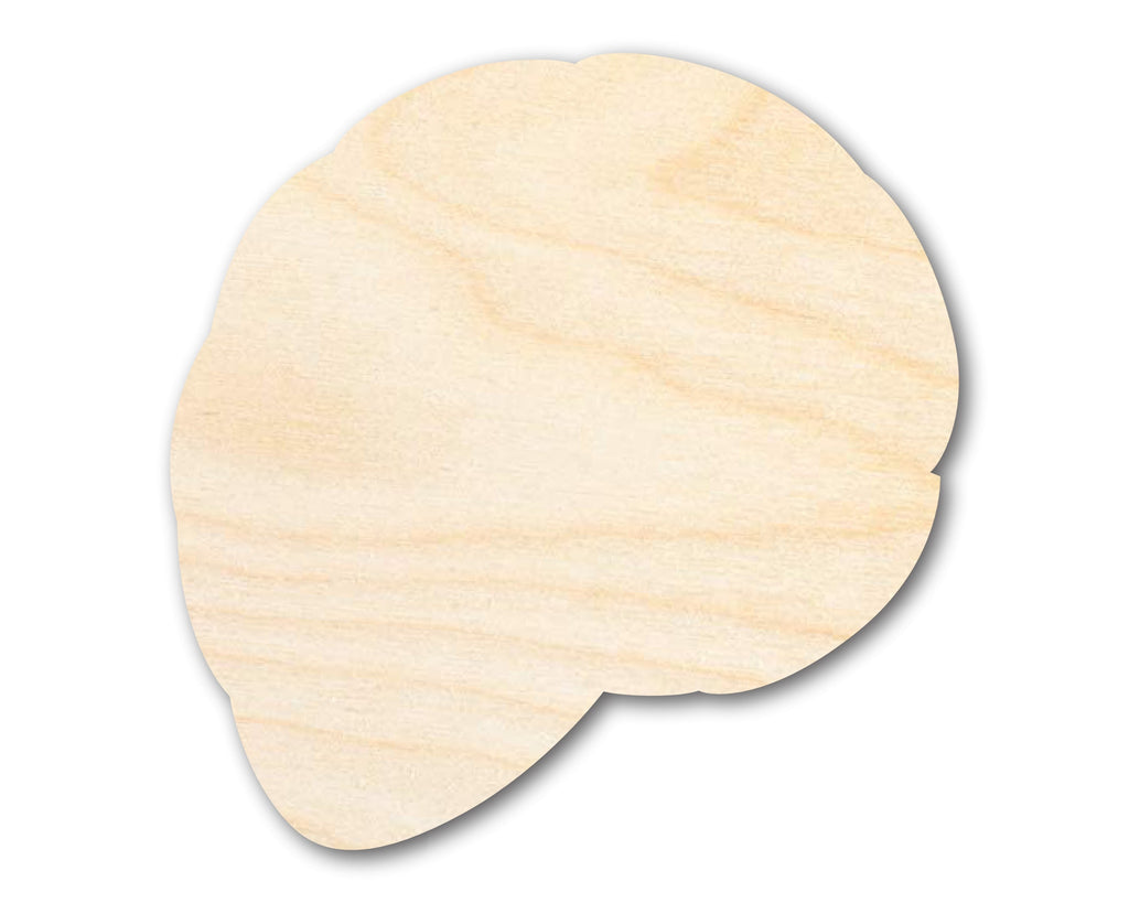Unfinished Wood Shell Shape | DIY Craft Cutout | up to 46" DIY
