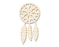 Unfinished Wood Dreamcatcher Shape | DIY Craft Cutout | up to 46" DIY