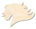 Unfinished Wood Mustang Mascot Shape | DIY Craft Cutout | up to 46" DIY