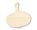 Unfinished Wood Garlic Shape | DIY Craft Cutout | up to 46" DIY