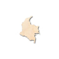 Unfinished Wood Colombia Shape - Country - Craft - up to 46" DIY