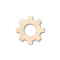 Unfinished Wood Gear Shape - Steampunk Wedding DIY - Craft - up to 46" DIY