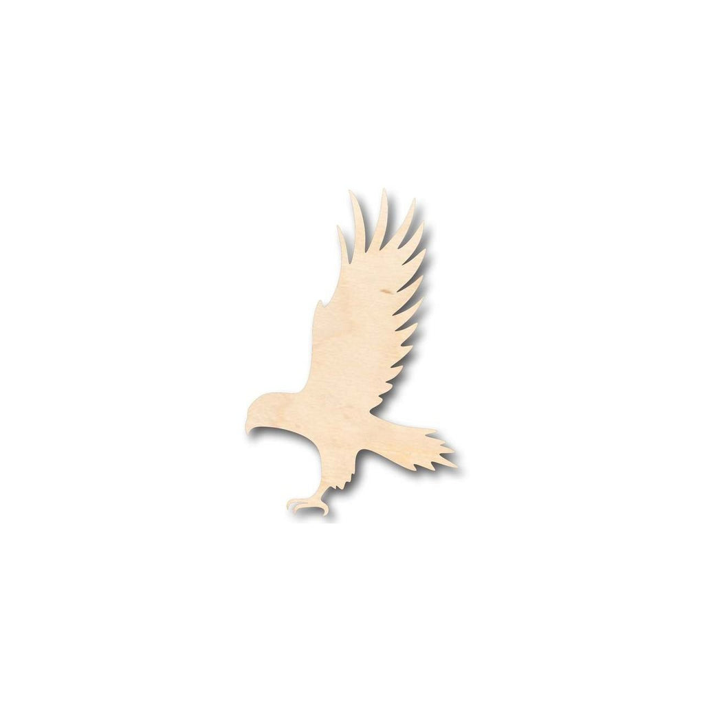 Unfinished Wood Hawk Shape - Animal - Wildlife - Craft - up to 46" DIY