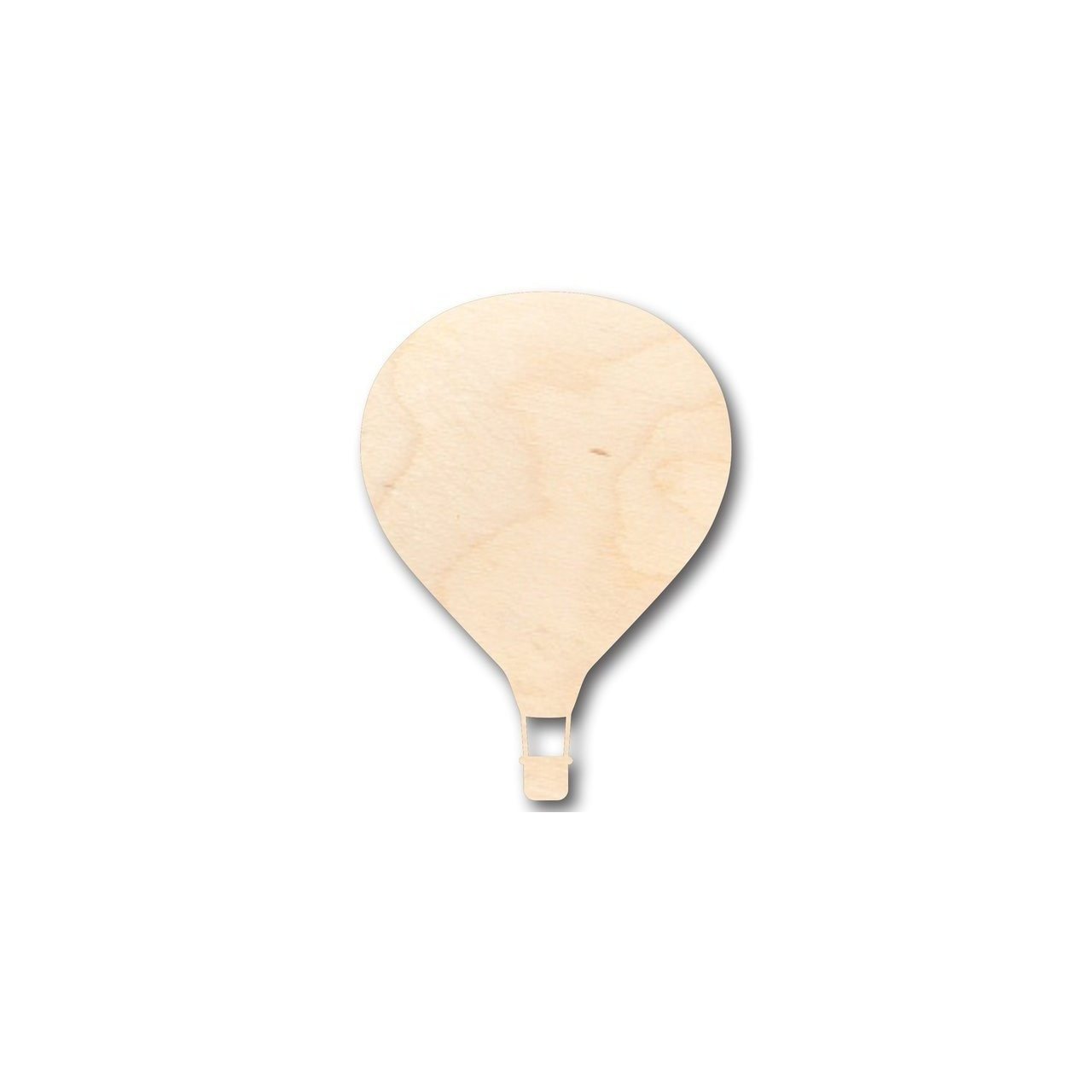 Unfinished Wood Hot Air Balloon Shape - Craft - up to 46" DIY