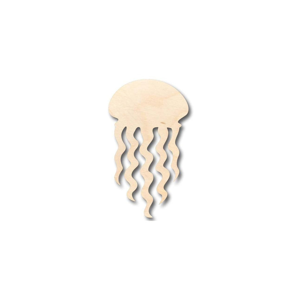Unfinished Wood Jellyfish Shape - Ocean - Craft - up to 46" DIY