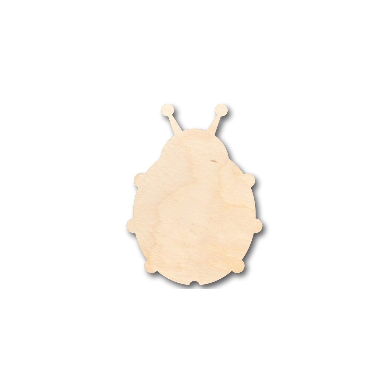 Unfinished Wood Ladybug Shape -Insect - Animal - Wildlife - Craft - up to 46" DIY