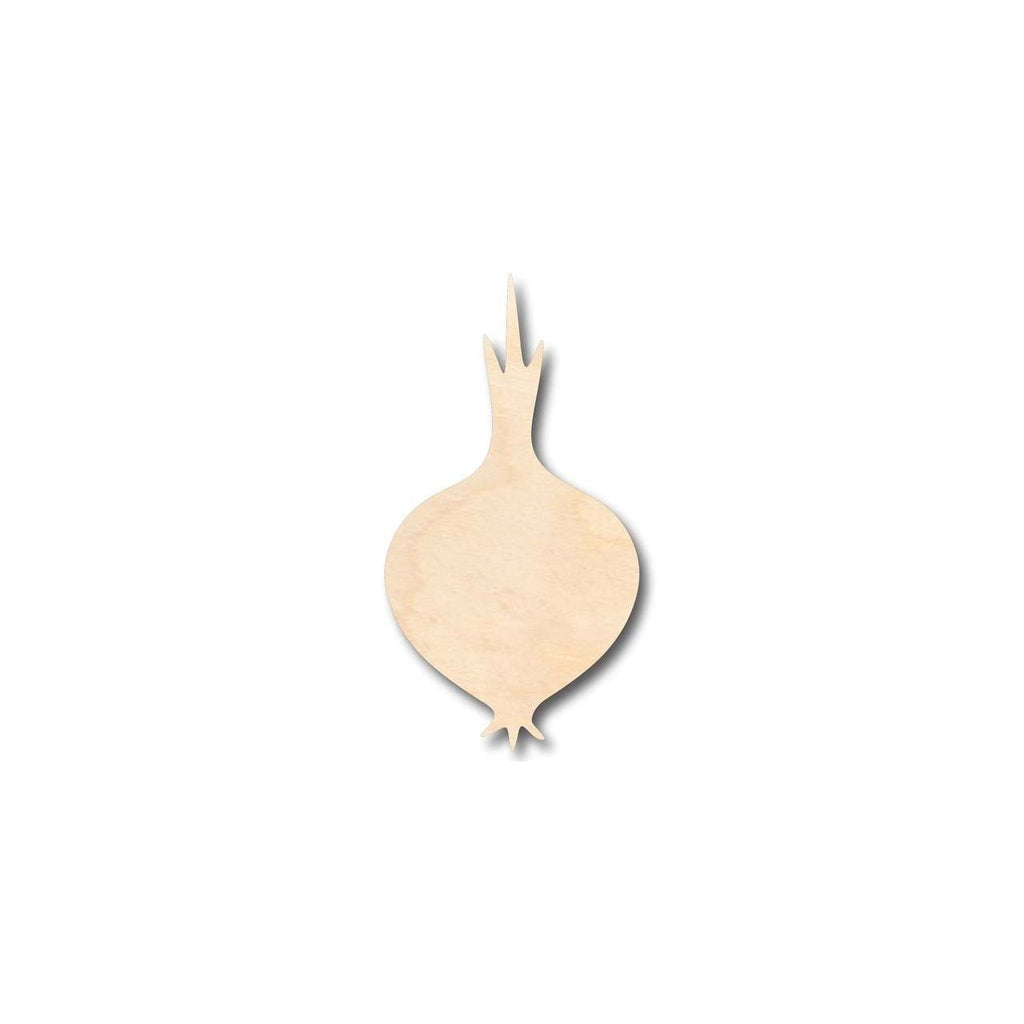 Unfinished Wood Onion Shape - Garden - Kitchen - Food - Craft - up to 46" DIY