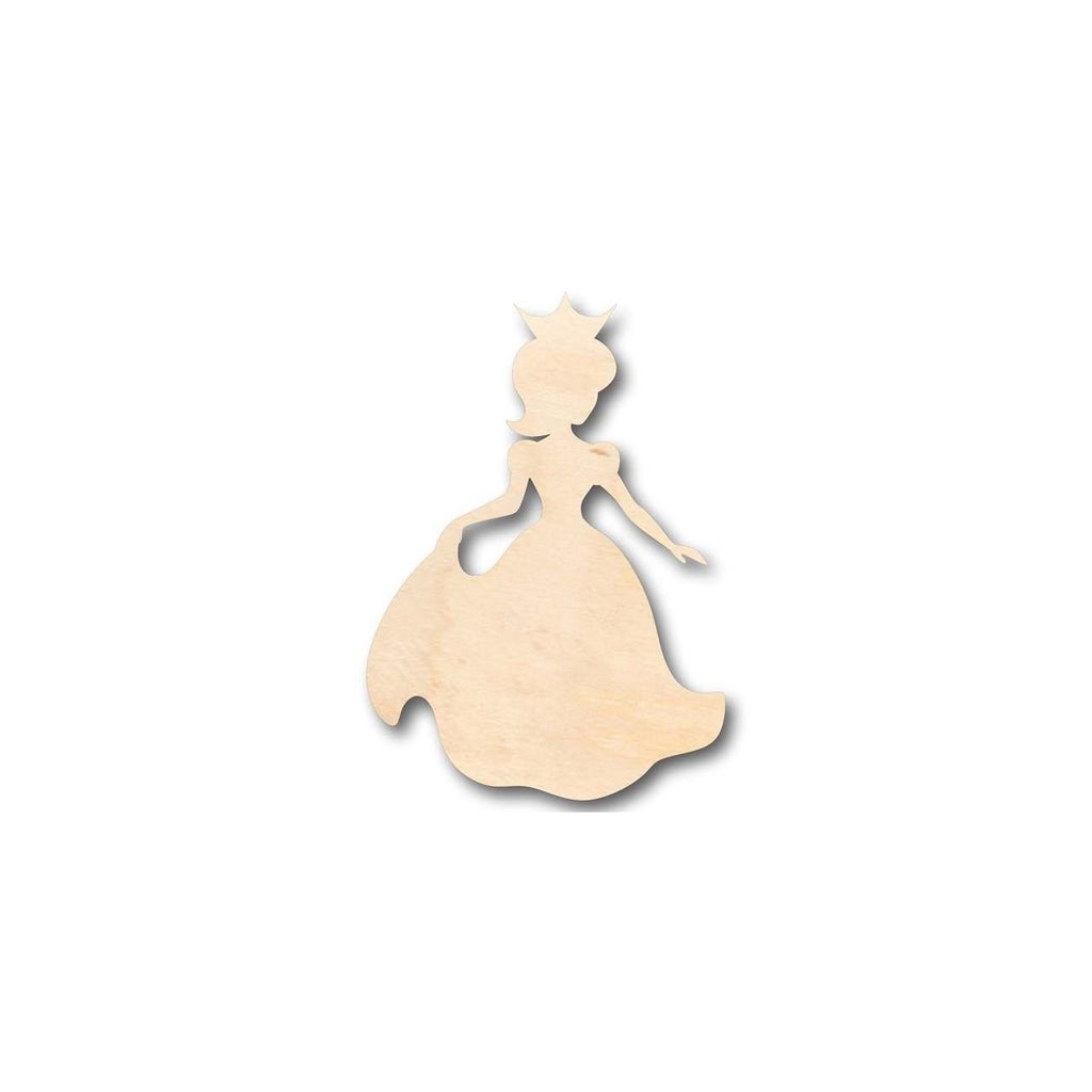 Unfinished Wood Princess Shape - Royalty - Craft - up to 46" DIY