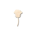 Unfinished Wood Rose Shape - Love - Valentine - Flower - Craft - up to 46" DIY