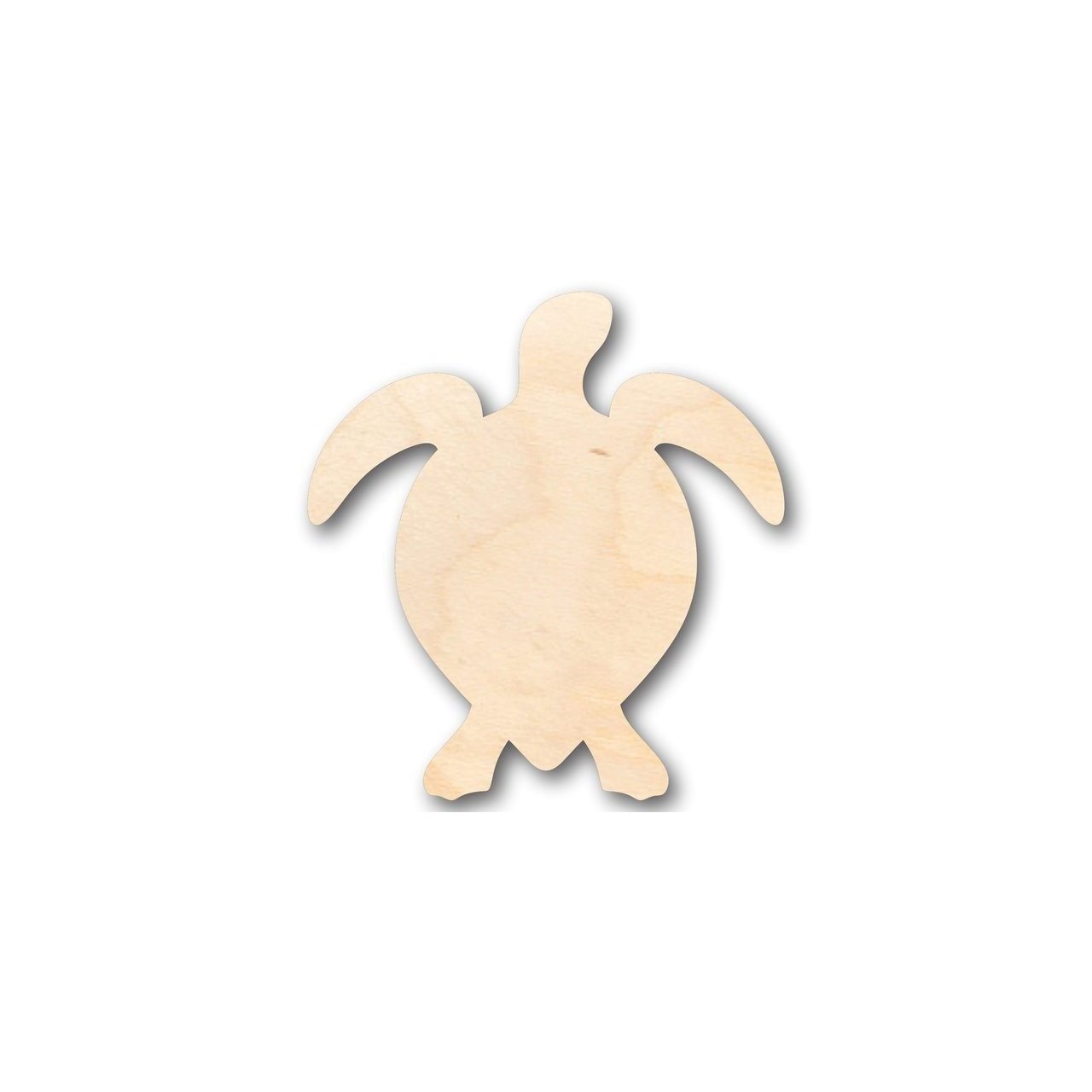 Unfinished Wood Sea Turtle Shape - Ocean - Nursery - Craft - up to 46" DIY