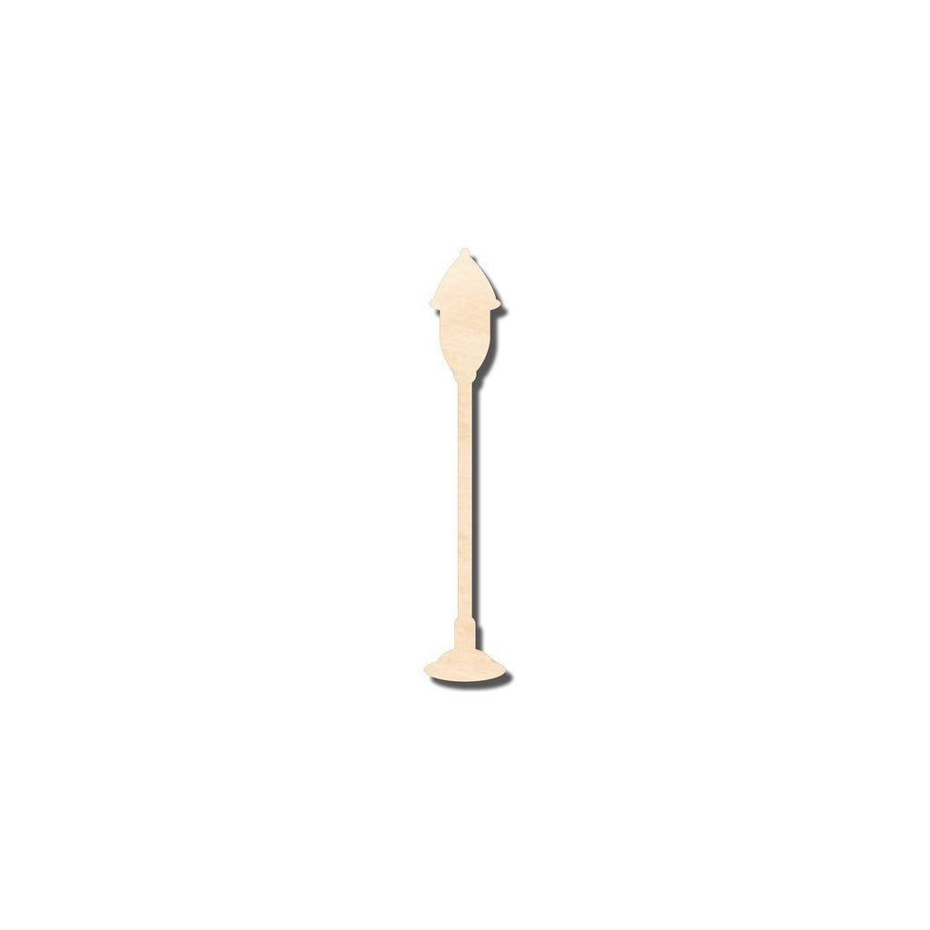 Unfinished Wood Street Lamp Shape - Craft - up to 46" DIY