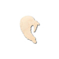 Unfinished Wood Turkey Head Shape - Thanksgiving - Bird - Animal - Craft - up to 46" DIY